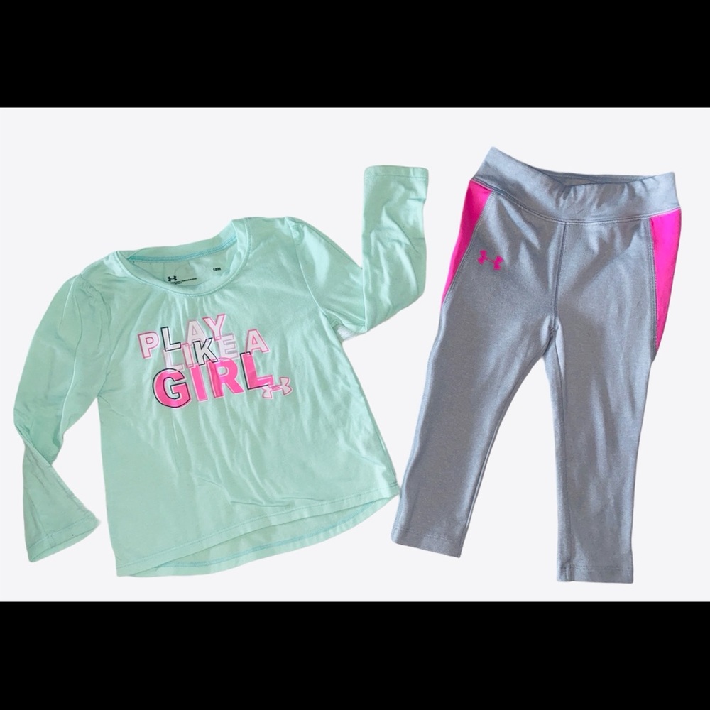 Baby girl Under Armour set